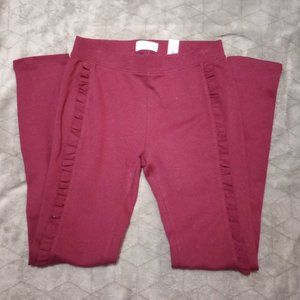 TCP Ruffle Trim Leggings size 10- New